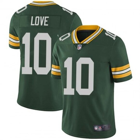 Mens Youths Kids Womens Love Green Vapor Stitched Jersey